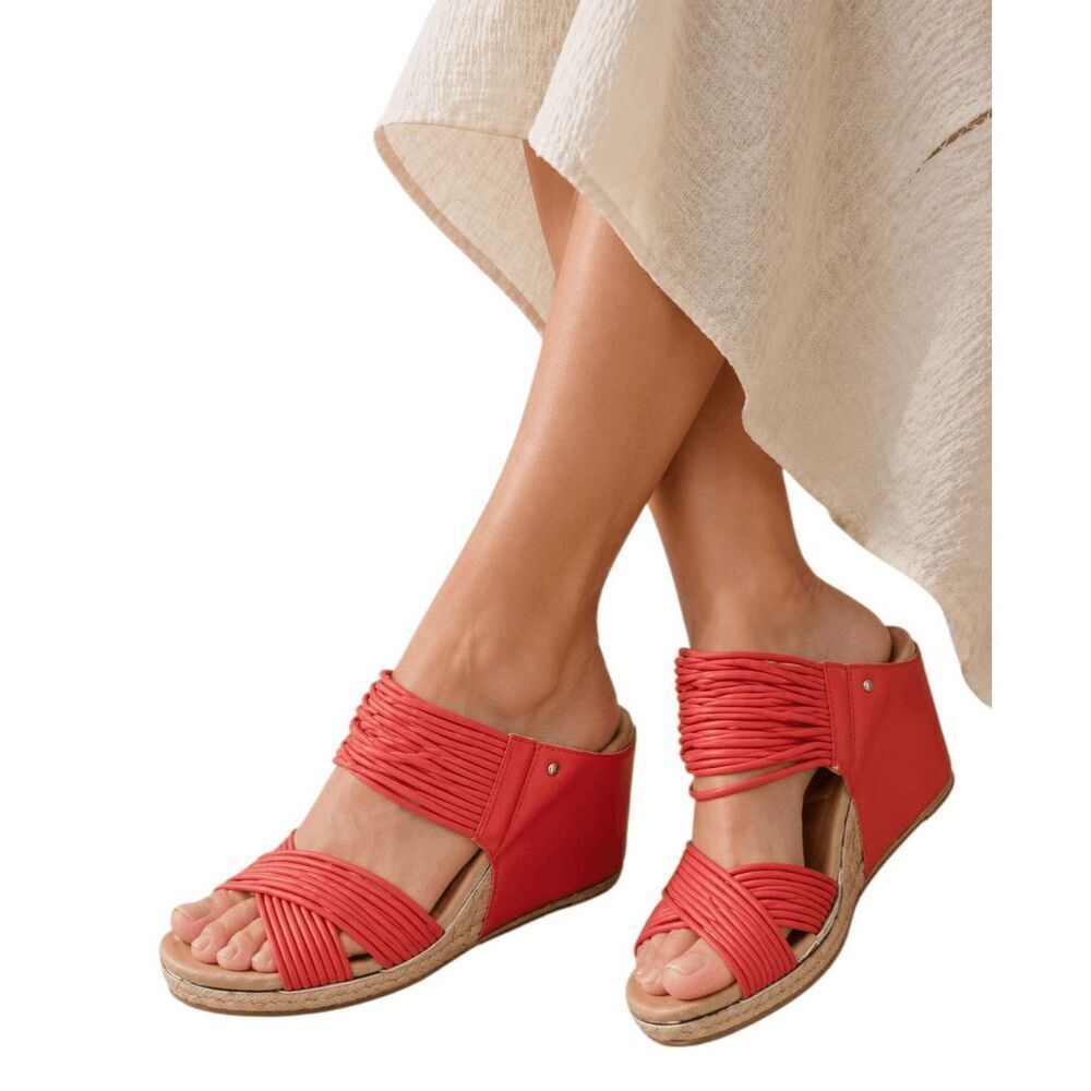 UGG Mayley Slingback Wedge Sandal Size 12